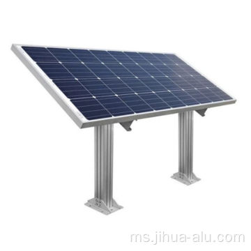 Profil aluminium aluminium aluminium solar yang disesuaikan